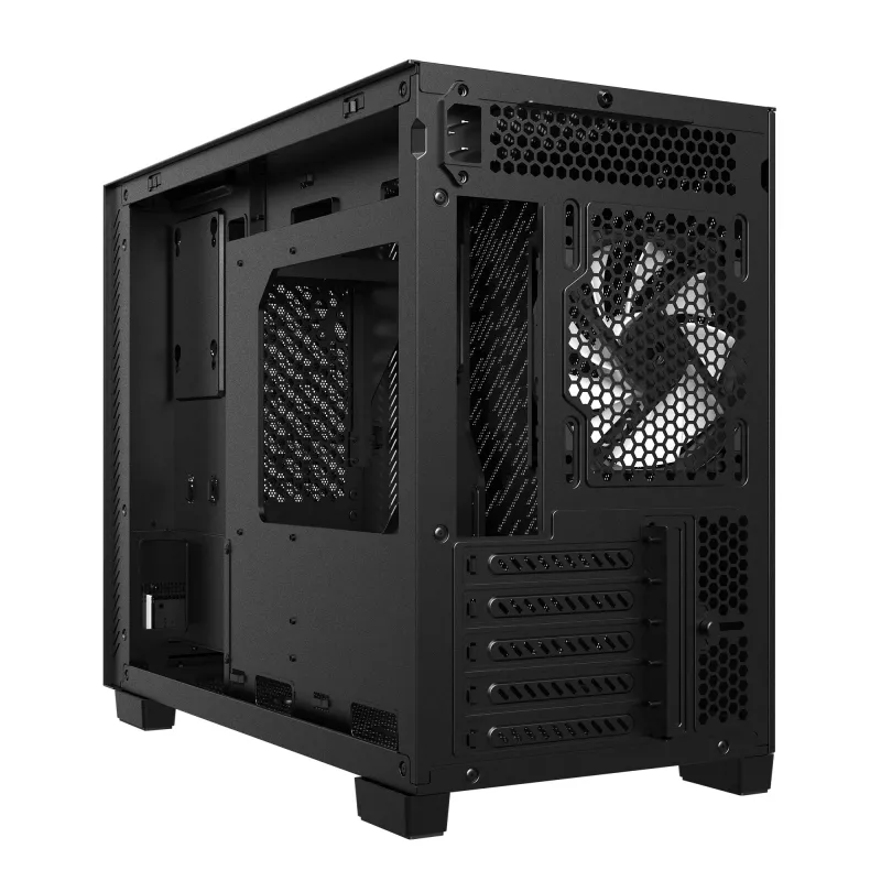 Korpuss XPG VALOR AIR NANO MELNS (m-ATX, Mini-ITX, SPCC)