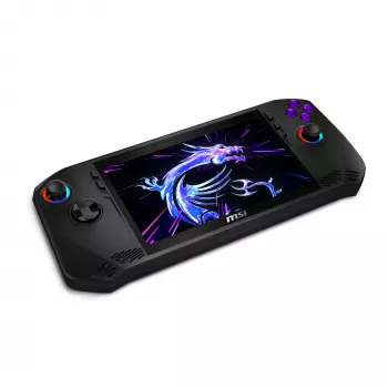 Portatīvā spēļu konsole MSI Claw 7 AI+ A2VM-028 — 7 collu 1920x1200 120Hz, Intel Arc, 512 GB PCIe 4.0 SSD, Wi‑Fi 7, melna