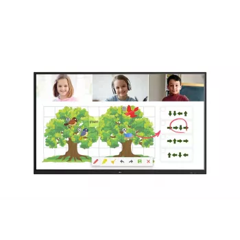 LG 86TR3PJ-B Digitālās izkārtnes plakanais panelis 2.18 m (86 collas) LED Wi-Fi 390 cd/m² UHD+ Melns Skārienekrāns Android 8.0 16/7