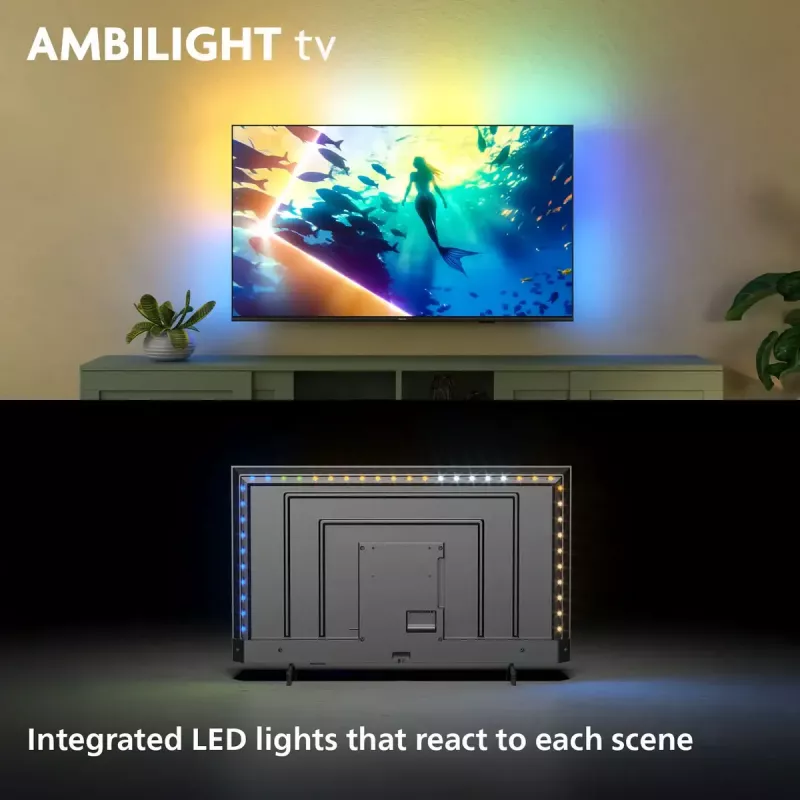 Philips 8500 sērija 65PUS8500/12 65 collu 4K Ultra HD QLED televizors