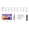 Philips 43PUS8500/12 109,2 cm (43 collas) 4K Ultra HD Smart TV Ambilight Wi-Fi Melns