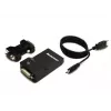 Lenovo USB 3.0 – DVI/VGA USB grafikas adapteris 2048 x 1152 pikseļi Melns