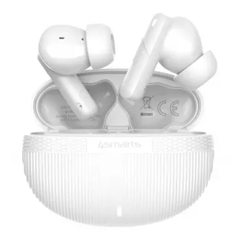 Austiņas 4smarts SkyBuds Pro ANC True Wireless Stereo TWS In-ear Bluetooth Baltas 10 m diapazons 40 g