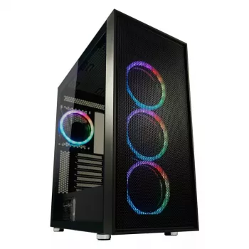 Korpuss LC-Power Black_Wanderer_X Midi Tower Melns