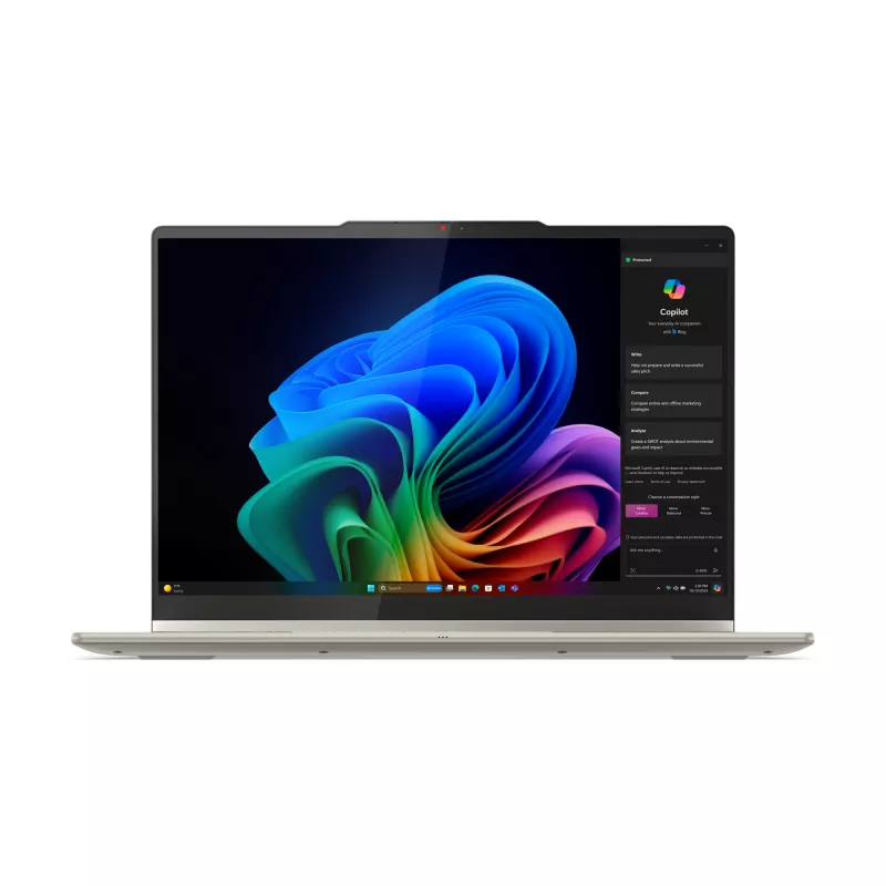 Lenovo Yoga 7 2-in-1 14ILL10 Copilot+ PC Intel Core Ultra 5 226V Hibrids (2-in-1) 35,6 cm (14 collu) Skārienekrāns WUXGA 16 GB LPDDR5x-SDRAM 1 TB SSD Wi-Fi 7 (802.11be) Windows 11 Home Pelēka