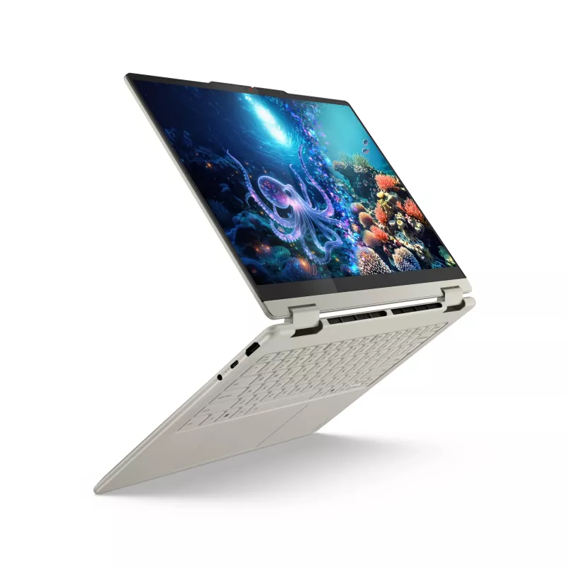 Lenovo Yoga 7 2-in-1 14ILL10 Copilot+ PC Intel Core Ultra 5 226V Hibrids (2-in-1) 35,6 cm (14 collu) Skārienekrāns WUXGA 16 GB LPDDR5x-SDRAM 1 TB SSD Wi-Fi 7 (802.11be) Windows 11 Home Pelēka