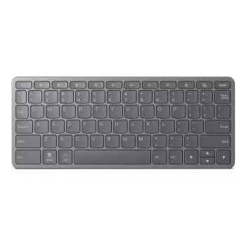 Bezvadu daudzierīču tastatūra Lenovo — USB Type-C, Luna Pelēka, 255.8×105.9×14.6 mm, 5V 200mAh