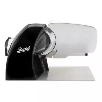 Elektriskais šķēlējs Berkel Home Line 200 Plus — 190 W, maks. šķēles biezums 1,8 cm, melns alumīnijs