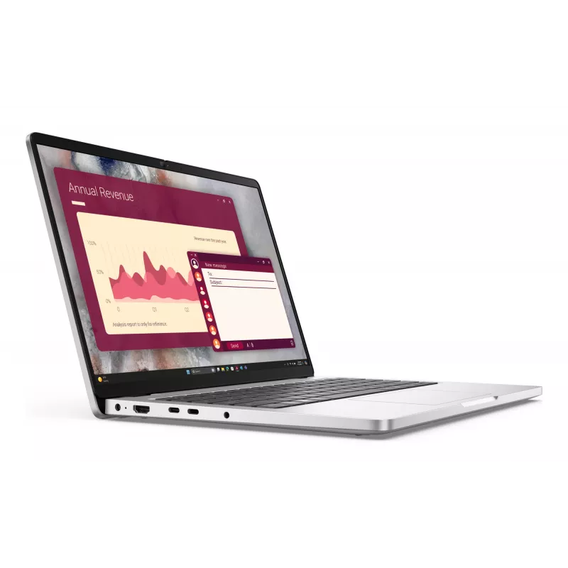 Portatīvais dators Dell Pro PC14250 14 collu Intel Core Ultra 5 235U, 16GB RAM, 512GB SSD, Intel Graphics, Windows 11 Pro, 1.36 kg