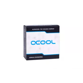 Alphacool ES D-Plug spraudņa savienotājs, G1/4 ārējā vītne uz G1/4 ārējo vītni, melns