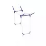 Grīdas žāvējamais statīvs Leifheit Pegasus 120 Solid Compact, saliekams metāls/plastmasa, 12 m žāvēšanas vieta, 920×440×1490 mm