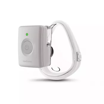 Deguna inhalators Medisana IN 705, ar baterijām, nepārtraukts režīms, pelēks/balts, 54×44×36 mm, 45 g
