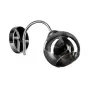 Sienas lampa ActiveJet AJE-PALOMA 1P — viena spuldze E27, 1x40W, sudraba ar melnu stiklu