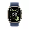Apple Watch Ultra 3 GPS + Cellular 49mm dabīgā titāna korpuss ar zilu/spilgti zilu Trail Loop M/L siksniņu
