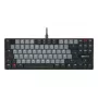 Tastatūra Cherry KC 500 MX LP TKL Tenkeyless USB QWERTZ Vācu 88 taustiņi Pelēka/Melna