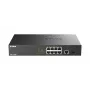 D-Link DGS-1010MP/E tīkla slēdzis Nepārvaldāms L2 Gigabit Ethernet (10/100/1000) Power over Ethernet (PoE) 1U Melns