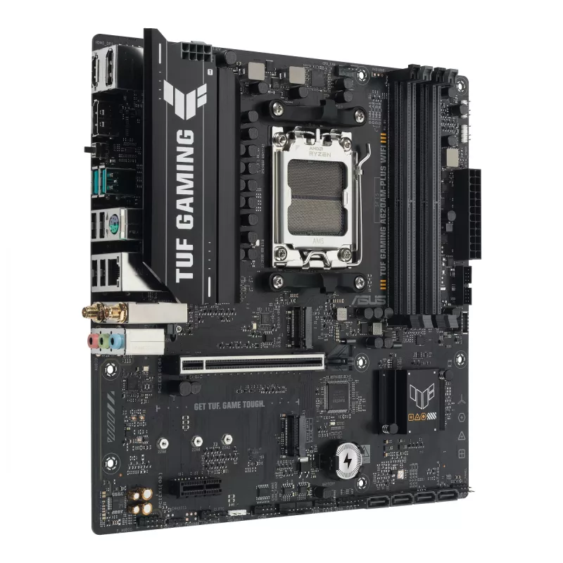 Mātesplate ASUS TUF GAMING A620AM-PLUS WIFI, A620, Socket AM5, micro ATX