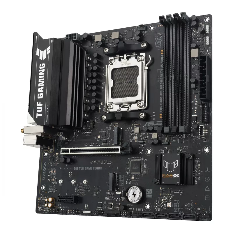 Mātesplate ASUS TUF GAMING A620AM-PLUS WIFI, A620, Socket AM5, micro ATX