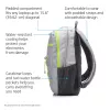 Mugursoma HP 39.62 cm (15.6 collu) Active Backpack Pelēka/Neondzeltena