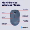 Trust Yvi+ pele Universāla Ambidekstrāla RF Bezvadu + Bluetooth Optiskā 1600 DPI