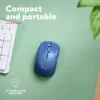 Trust Yvi+ pele Universāla Ambidekstrāla RF Bezvadu + Bluetooth Optiskā 1600 DPI