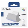 Uzlādes stacija TRUST GXT255W PS5 DualSense divu kontrolleru uzlādei, balta