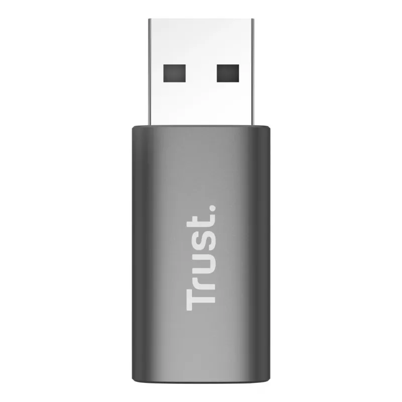 Trust Calyx USB-A uz USB-C adapteris (2 gab.) pelēks