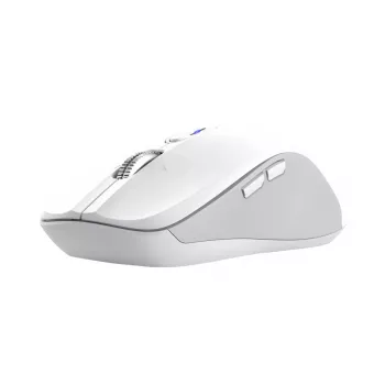 Bezvadu ambidekstrāla pele TRUST 25674 — Bluetooth, 3200 DPI, 9 pogas, balta