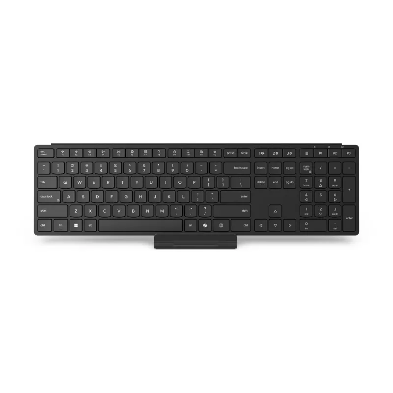 Lenovo 4Y41S04697 bezvadu tastatūra Home/Office RF Bluetooth + Bluetooth Melna