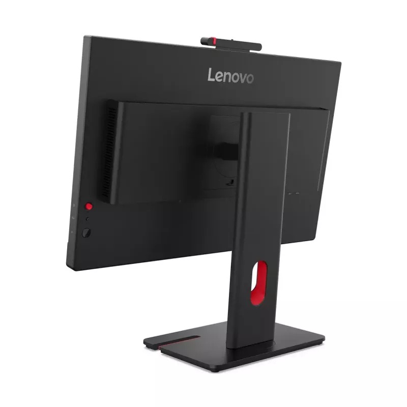Monitors Lenovo ThinkVision T27QD-4v 27 collu (68.6 cm) Quad HD 2560×1440 IPS LCD, 6 ms, 350 cd/m², USB centrmezgls, skaļruņi, VESA, augstuma regulējums