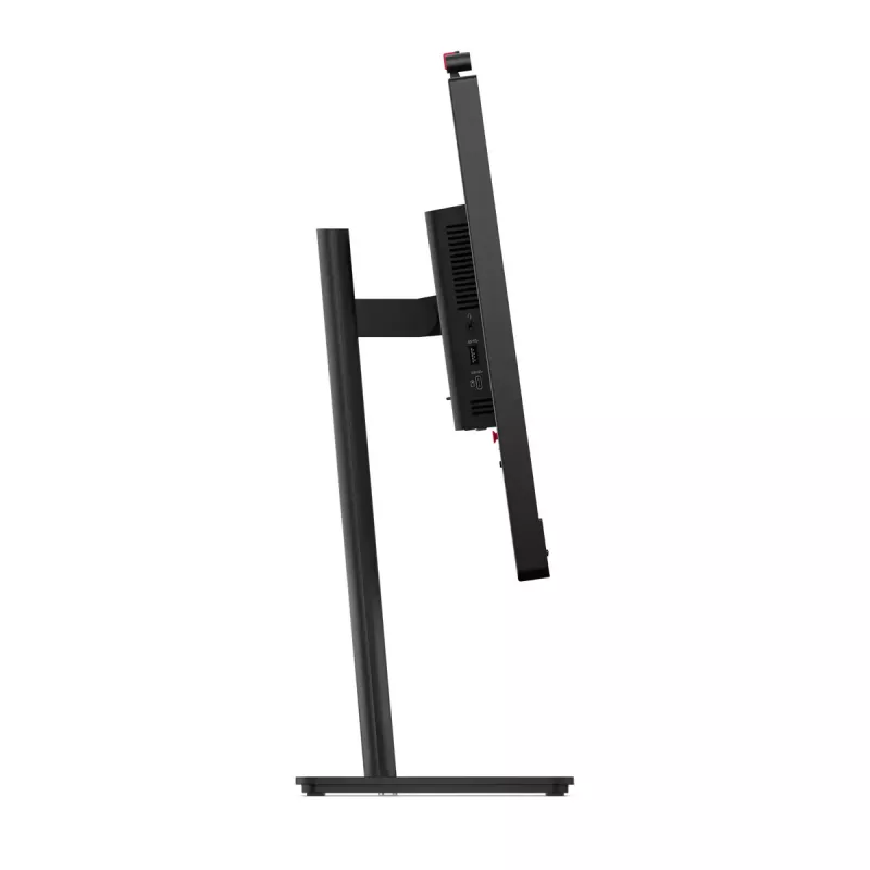 Monitors Lenovo ThinkVision T27QD-4v 27 collu (68.6 cm) Quad HD 2560×1440 IPS LCD, 6 ms, 350 cd/m², USB centrmezgls, skaļruņi, VESA, augstuma regulējums
