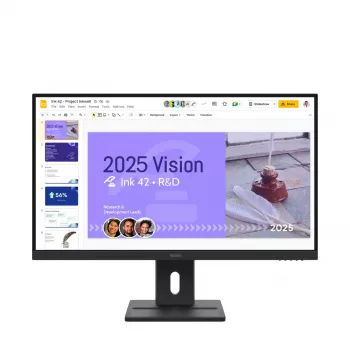 Monitors Lenovo ThinkVision E27Q-40 27 collu LCD Quad HD 2560 x 1440