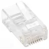 Intellinet RJ45 modulārie spraudņi, Cat5e, UTP, 2-zaru, savītai stieplei, 15 µ apzeltīti kontakti, 100 iepakojumā