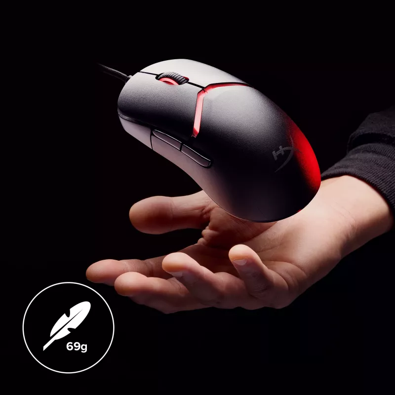HyperX Pulsefire Saga Gaming Pele (Melnā)