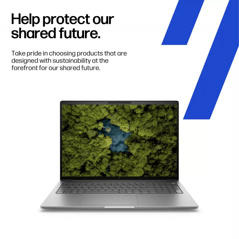 Mobilā darbstacija HP ZBook 8 G1i — 14 collu WUXGA, Intel Core Ultra 7 255H, 16GB DDR5, 512GB SSD, NVIDIA RTX 500 Ada, Windows 11 Pro, Sudraba