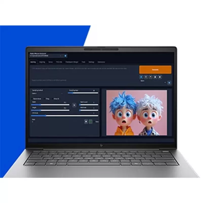 Mobilā darbstacija HP ZBook 8 G1i — 14 collu WUXGA, Intel Core Ultra 7 255H, 16GB DDR5, 512GB SSD, NVIDIA RTX 500 Ada, Windows 11 Pro, Sudraba
