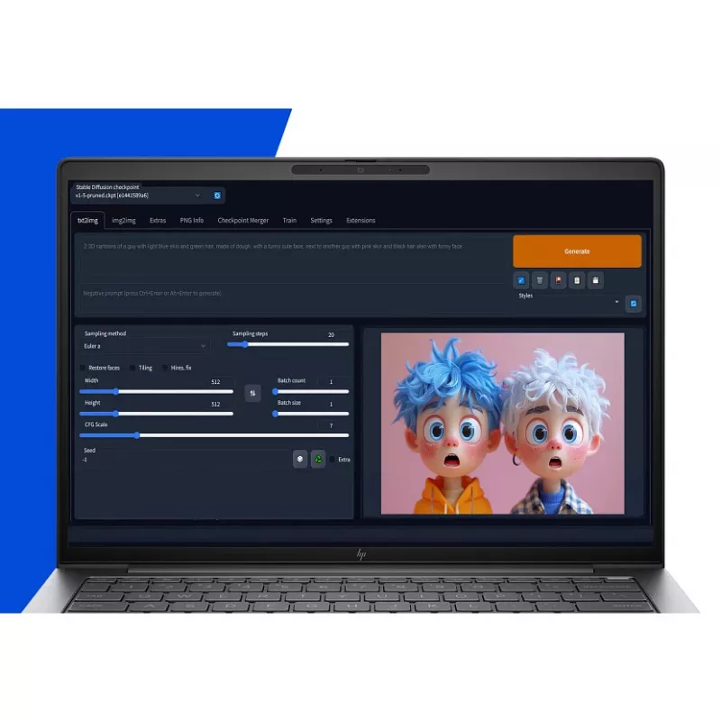 Mobilā darbstacija HP ZBook 8 G1i — 14 collu WUXGA, Intel Core Ultra 7 255H, 16GB DDR5, 512GB SSD, NVIDIA RTX 500 Ada, Windows 11 Pro, Sudraba
