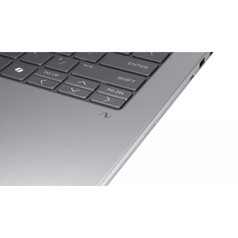 Mobilā darbstacija HP ZBook 8 G1i — 14 collu WUXGA, Intel Core Ultra 7 255H, 16GB DDR5, 512GB SSD, NVIDIA RTX 500 Ada, Windows 11 Pro, Sudraba
