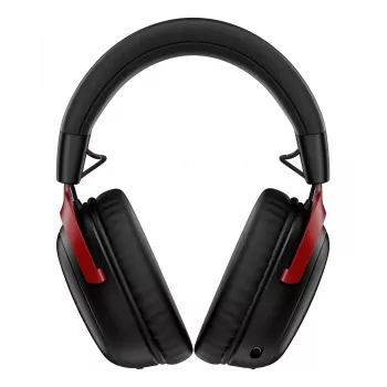 HyperX Cloud III S Wireless - Spēļu austiņas (Melni-Sarkanas)