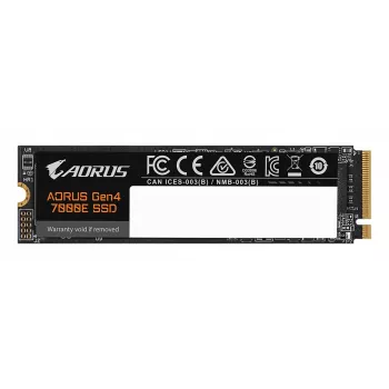 Iekšējais M.2 NVMe SSD GIGABYTE AORUS Gen4 7000E 1 TB — 7100 MB/s lasīšana, 6100 MB/s rakstīšana, M.2 2280