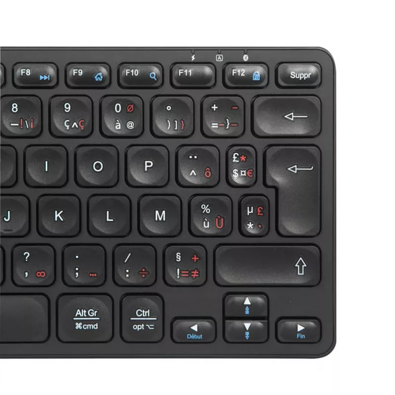 Bezvadu Bluetooth tastatūra Targus AKB862FR — franču AZERTY, melna