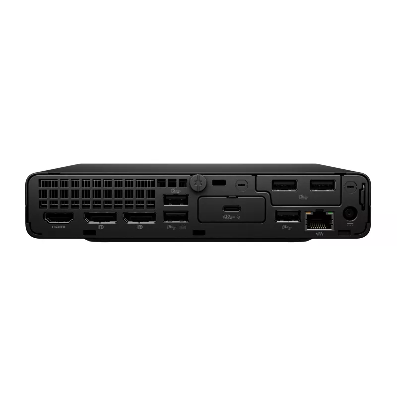 Mini dators HP ProDesk 4 G1i AI – Intel Core Ultra 7 265T, 16 GB DDR5, 1 TB NVMe SSD, Windows 11 Pro, Jack Black