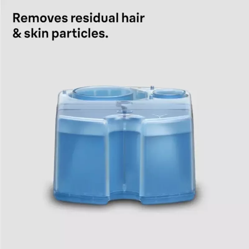 Tīrīšanas kārtridžs BRAUN 3in1 ShaveCare 8 gab. (Zils) Braun skuvekļiem