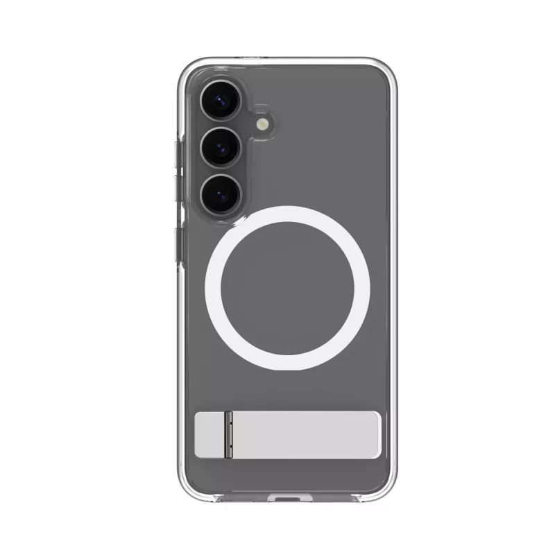 dbramante1928 Iceland Pro Qi2 Kick cietais telefona maciņš Samsung Galaxy S25 15.8 cm (6.2 inch) Caurspīdīgs