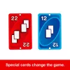 Kāršu spēle MATTEL UNO Zero — izmešanas kāršu spēle, vecums 7+, ietver kavu un rezultātu lapu