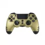 Spēļu kontrolieris Lexip Metaltech Wireless Controller Gold — PC, PS4, RF bezvadu, Micro-USB, iebūvēts LiPo akumulators
