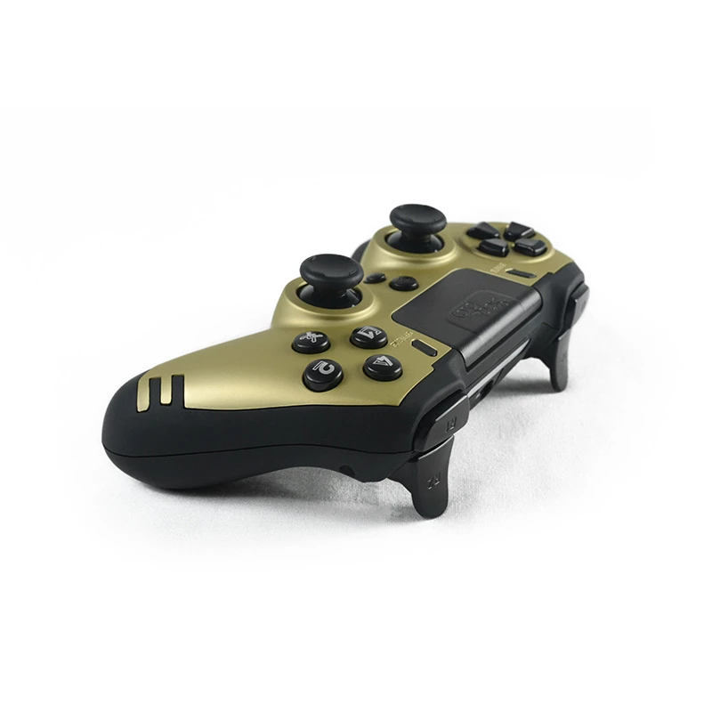 Spēļu kontrolieris Lexip Metaltech Wireless Controller Gold — PC, PS4, RF bezvadu, Micro-USB, iebūvēts LiPo akumulators