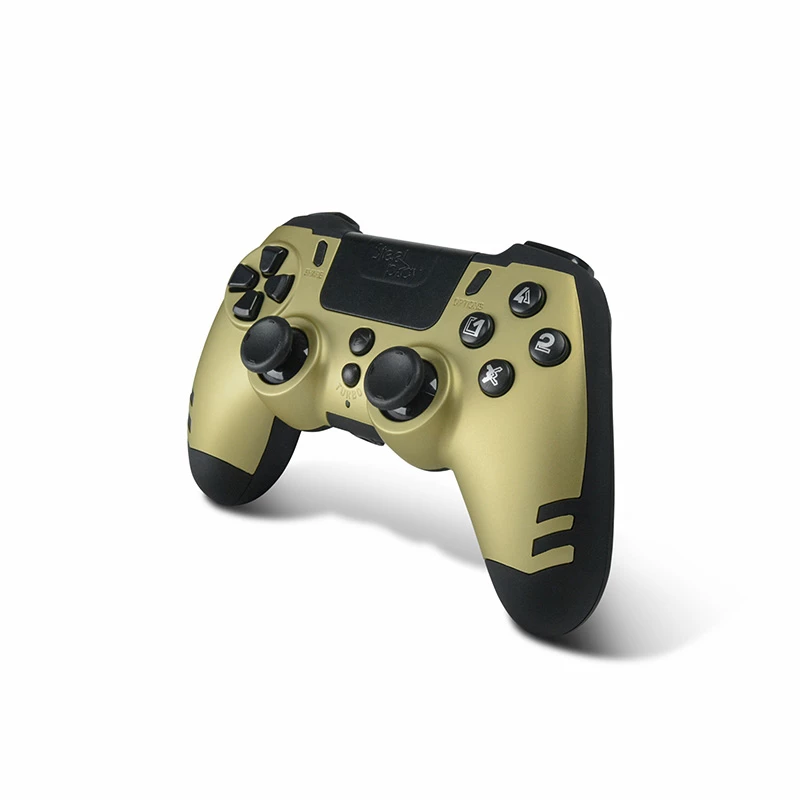 Spēļu kontrolieris Lexip Metaltech Wireless Controller Gold — PC, PS4, RF bezvadu, Micro-USB, iebūvēts LiPo akumulators