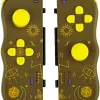 Lexip Twinpads Adventure Magic – Saderīgs ar Switch, spēļu kontrolieris, Nintendo Switch, Nintendo Switch OLED, uzņemšanas poga, D-pad, mājas poga, analogais/digitālais, bezvadu, Bluetooth