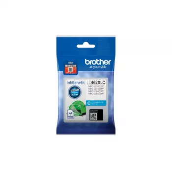 Brother LC462XLC oriģinālā ciāna tintes kasetne, augstas ietilpības (XL), 1 gab.